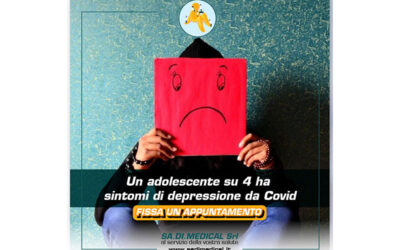 Un adolescente su 4 hanno sintomi depressivi legati al covid